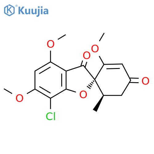 Griseofulvin structure