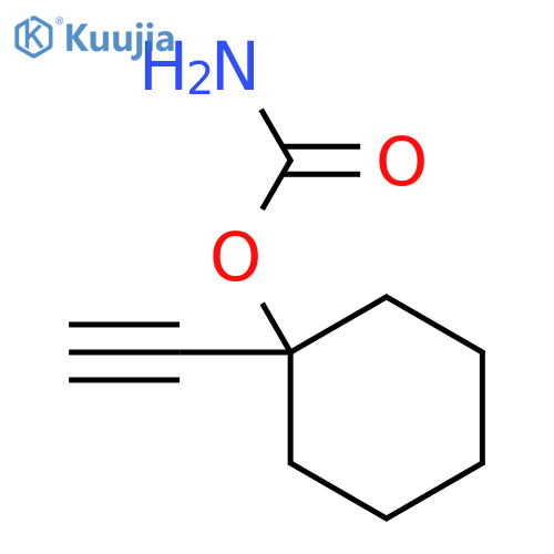 Cyclohexanol,1-ethynyl-, 1-carbamate structure