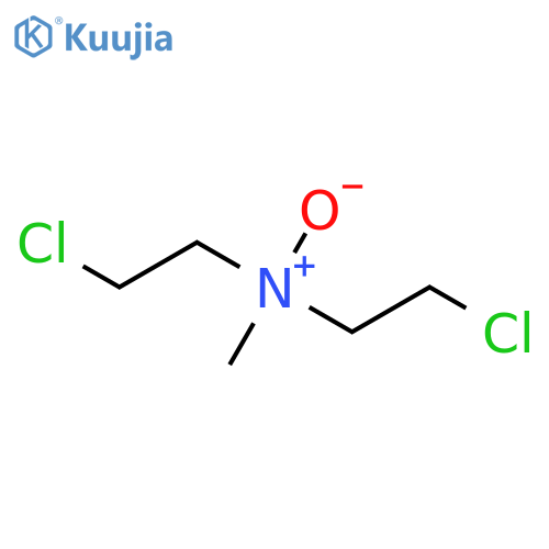 Bis(2-chloroethyl)methylamine N-Oxide structure