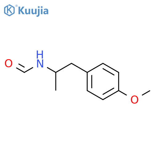 Formamide, N-[2-(4-methoxyphenyl)-1-methylethyl]- structure