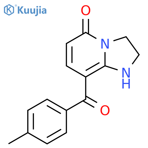 8-(4-Methylbenzoyl)-2,3-dihydroimidazo[1,2-a]pyridin-5(1h)-one structure