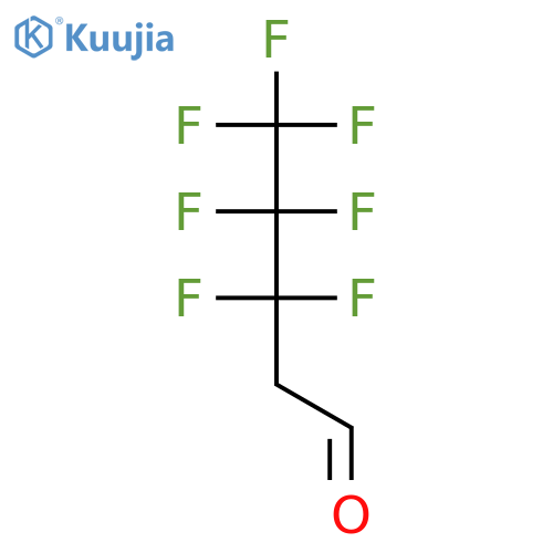 3,3,4,4,5,5,5-heptafluoropentanal structure