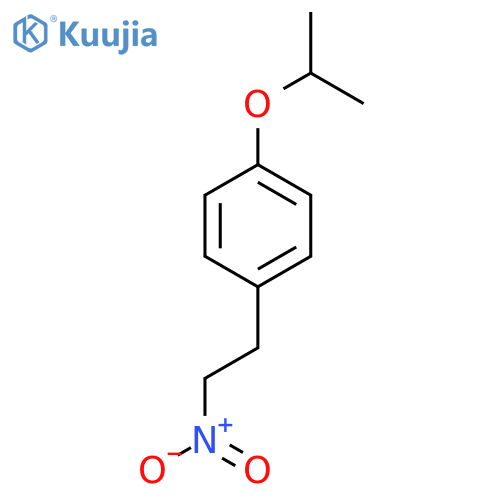 1-(2-Nitroethyl)-4-(propan-2-yloxy)benzene structure