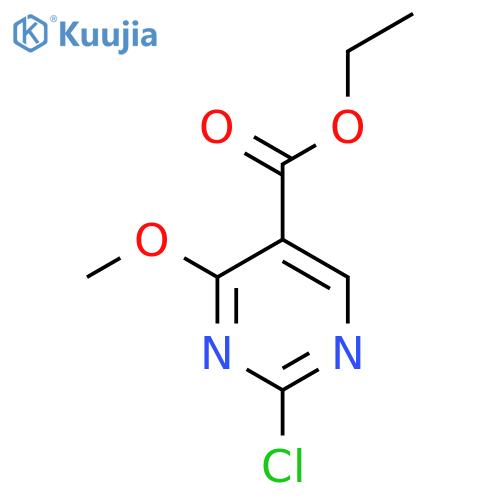Ethyl 2-chloro-4-methoxypyrimidine-5-carboxylate structure