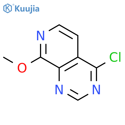4-chloro-8-methoxy-pyrido[3,4-d]pyrimidine structure