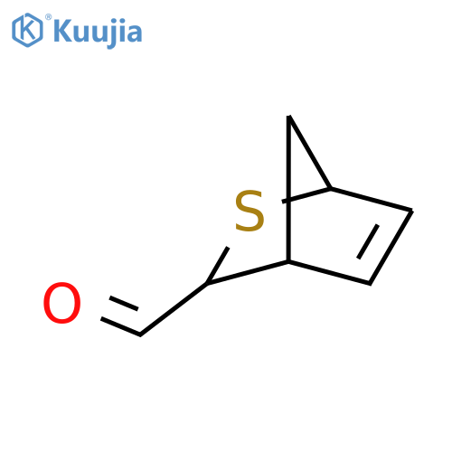 2-Thiabicyclo[2.2.1]hept-5-ene-3-carboxaldehyde, endo- (9CI) structure