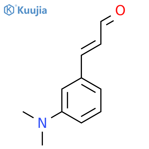 3-3-(dimethylamino)phenylprop-2-enal structure