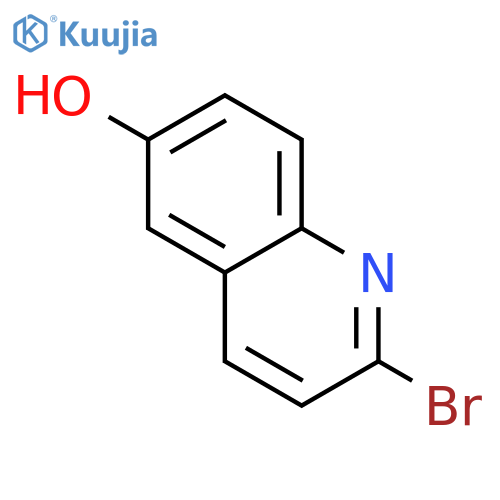 2-Bromo-6-hydroxyquinoline structure