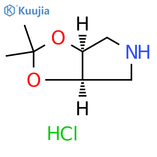 Cis-(3,4-Diolacetonide)-pyrrolidine hydrochloride structure