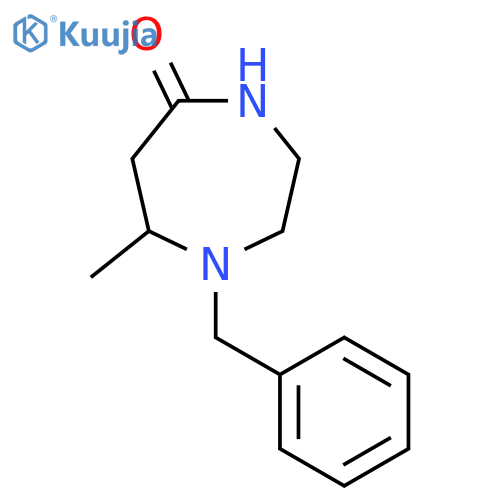1-Benzyl-7-methyl-1,4-diazepan-5-one structure