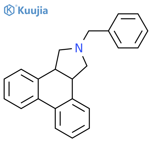 2-benzyl-2,3,3a,11b-tetrahydro-1h-dibenzo[e,g]isoindole structure