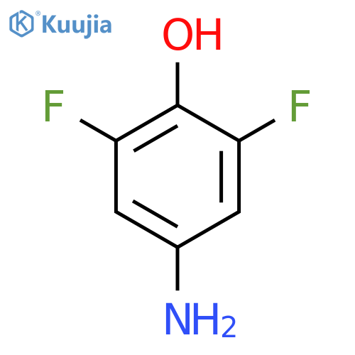 4-Amino-2,6-difluorophenol structure