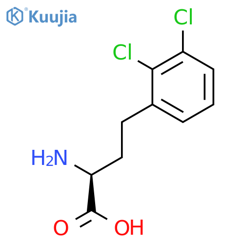 2-Amino-4-(2,3-dichloro-phenyl)-butyric acid structure