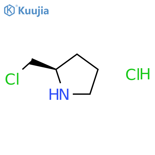 (R)-2-(Chloromethyl)pyrrolidine hydrochloride structure