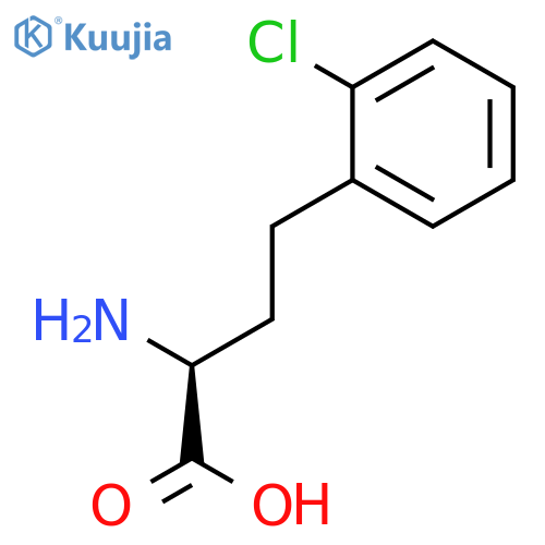 (S)-a-Amino-2-chloro-benzenebutanoic acid structure