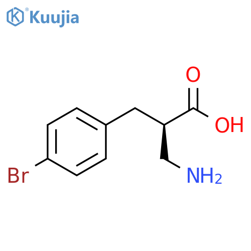 (R)-2-AMINOMETHYL-3-(4-BROMO-PHENYL)-PROPIONIC ACID structure