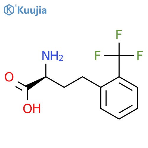 2-Trifluoromethyl-L-homophenylalanine structure