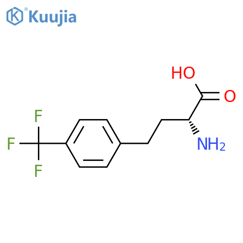 (R)-2-Amino-4-(4-trifluoromethylphenyl)butanoic acid structure