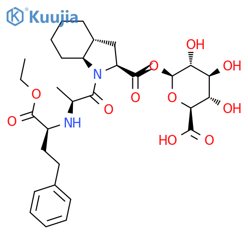 Trandolapril Acyl-β-D-glucuronide, 85% structure