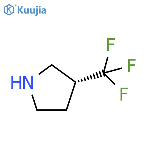(3R)-3-(trifluoromethyl)pyrrolidine structure
