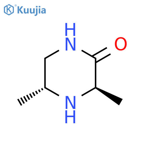 (3R,5R)-3,5-dimethylpiperazin-2-one structure