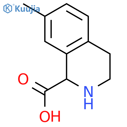 7-METHYL-1,2,3,4-TETRAHYDRO-ISOQUINOLINE-1-CARBOXYLIC ACID structure