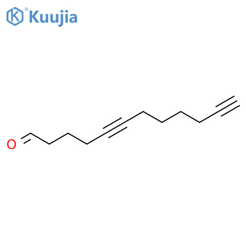 5,11-Dodecadiynal structure