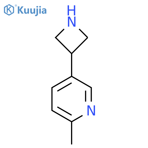 5-(Azetidin-3-yl)-2-methylpyridine structure