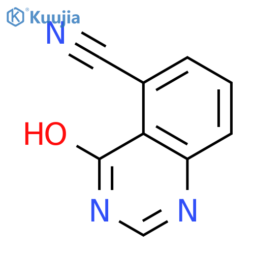 4-Hydroxyquinazoline-5-carbonitrile structure