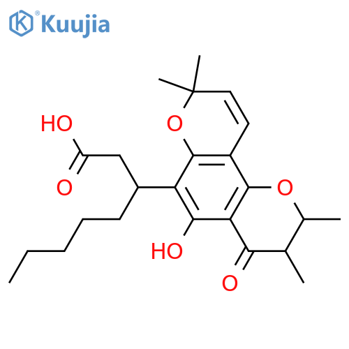 Calopolyanic acid; Stereoisomer structure