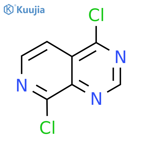4,8-dichloropyrido3,4-dpyrimidine structure