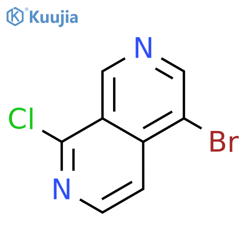 5-bromo-1-chloro-2,7-naphthyridine structure