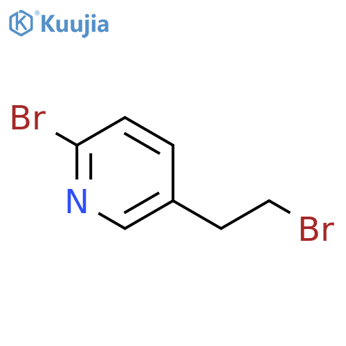 2-bromo-5-(2-bromoethyl)pyridine structure