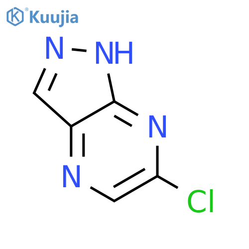 6-Chloro-1H-pyrazolo[3,4-b]pyrazine structure