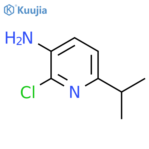2-chloro-6-(propan-2-yl)pyridin-3-amine structure