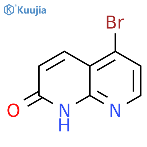 5-Bromo-1,8-naphthyridin-2(1H)-one structure