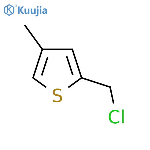2-(Chloromethyl)-4-methylthiophene structure