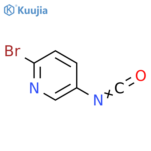 2-bromo-5-isocyanatopyridine structure