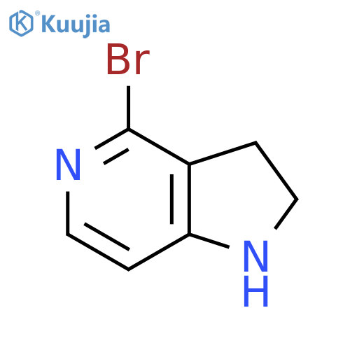 4-bromo-1H,2H,3H-pyrrolo[3,2-c]pyridine structure