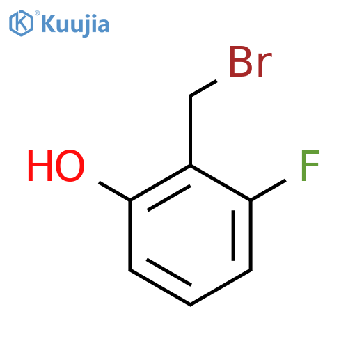 2-Fluoro-6-hydroxybenzyl bromide structure
