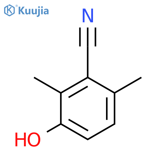2,6-Dimethyl-3-hydroxybenzonitrile structure