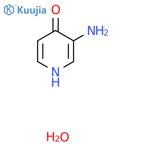 3-Amino-4-hydroxypyridine hydrate structure