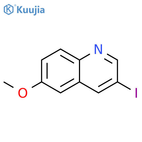3-Iodo-6-methoxyquinoline structure
