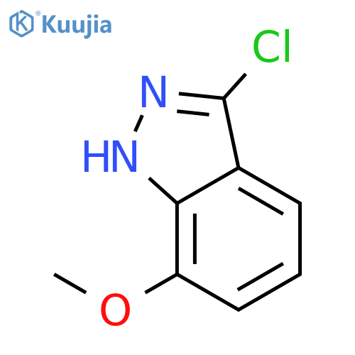 3-Chloro-7-methoxy-1H-indazole structure