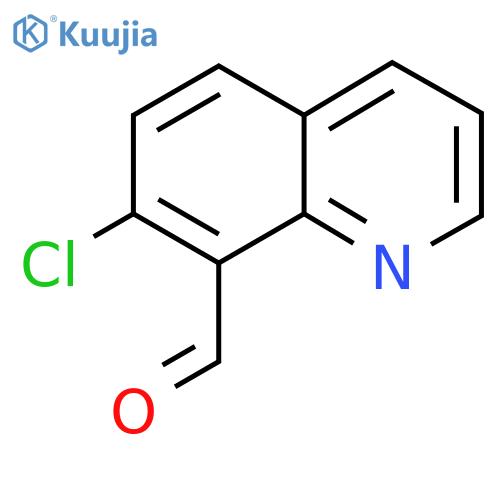 7-Chloroquinoline-8-carbaldehyde structure