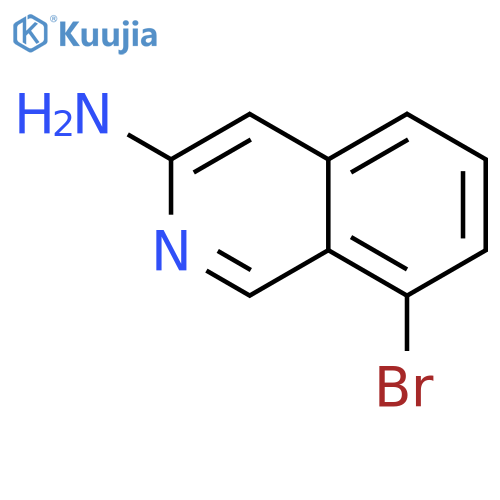 8-Bromoisoquinolin-3-amine structure