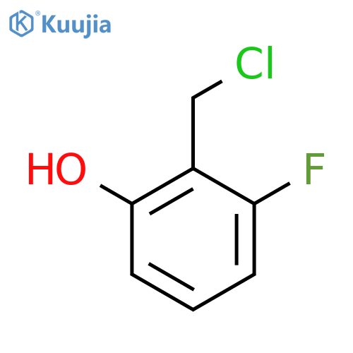 2-Fluoro-6-hydroxybenzyl chloride structure