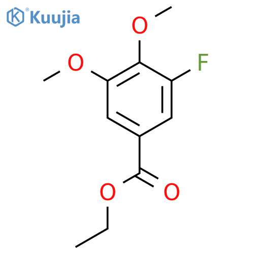 Ethyl 3,4-dimethoxy-5-fluorobenzoate structure