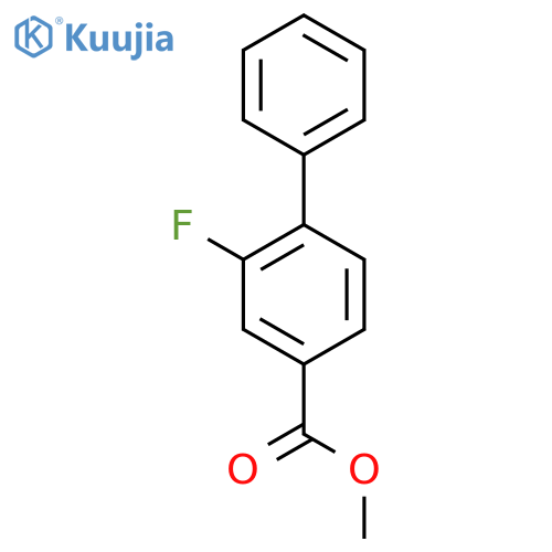 methyl 3-fluoro-4-phenylbenzoate structure
