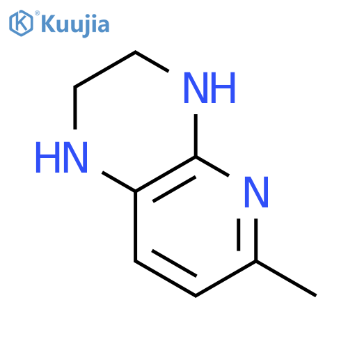 6-Methyl-1,2,3,4-tetrahydropyrido[2,3-b]pyrazine structure